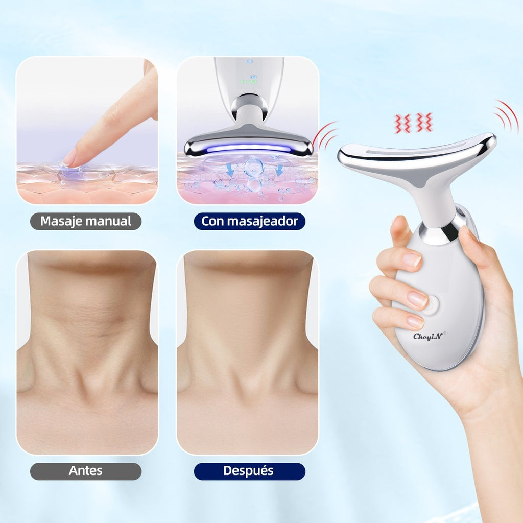 ✨MASAJEADOR FACIAL REDUCTOR DE ARRUGAS Y PAPADA - ¡SOLUCIÓN PARA UN ROSTRO RADIANTE!🚀 ENVÍO GRATIS