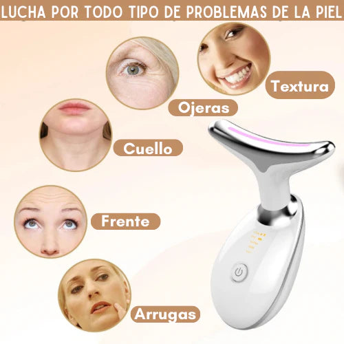 ✨MASAJEADOR FACIAL REDUCTOR DE ARRUGAS Y PAPADA - ¡SOLUCIÓN PARA UN ROSTRO RADIANTE!🚀 ENVÍO GRATIS